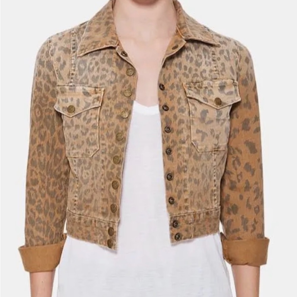 Current & Elliott Snap Jacket Camel
